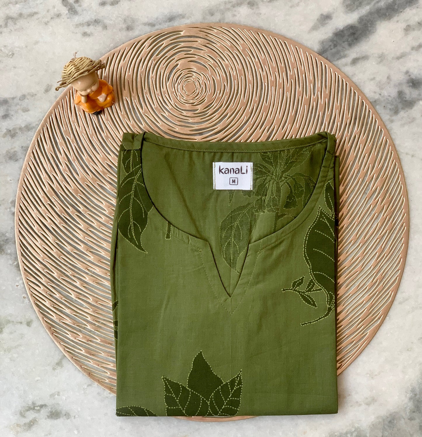 Forest green - Kurti