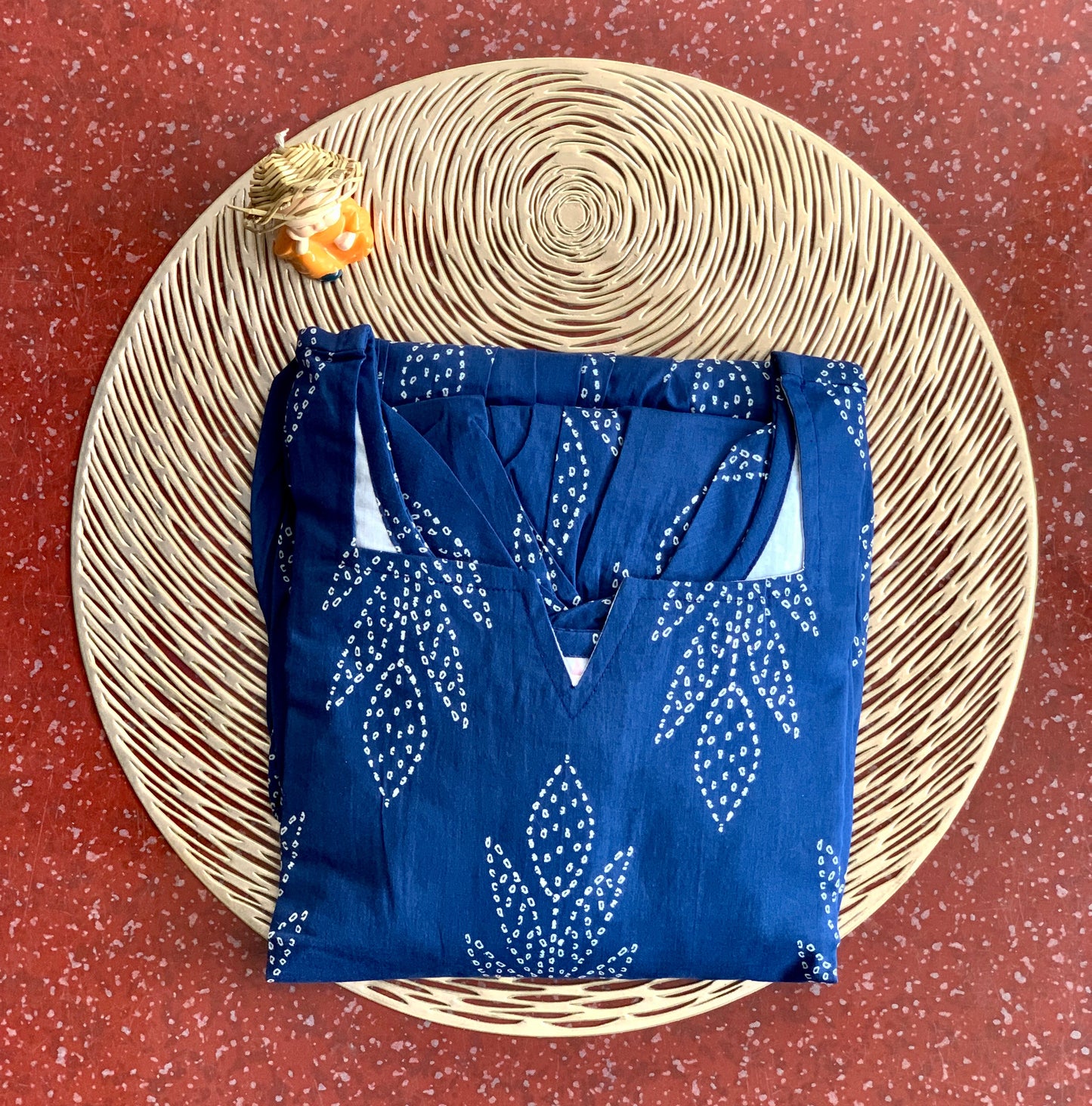 The Indigo leaf - Maxi