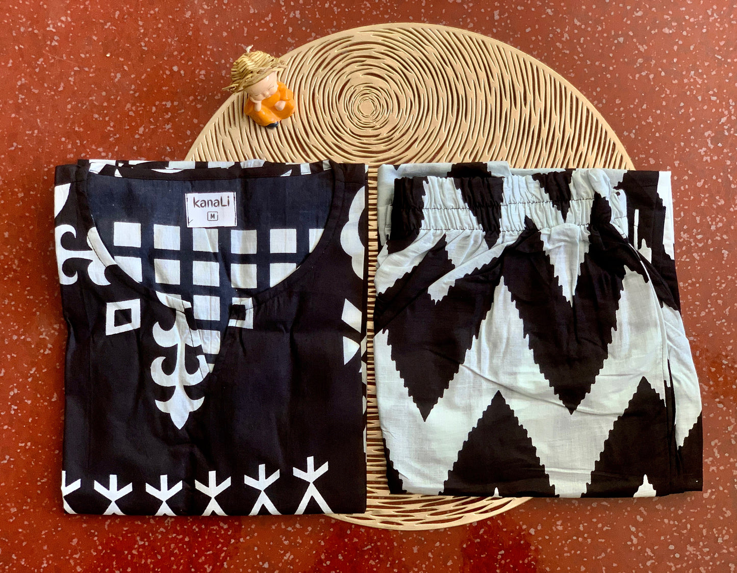 Black mosaic - Co-ord