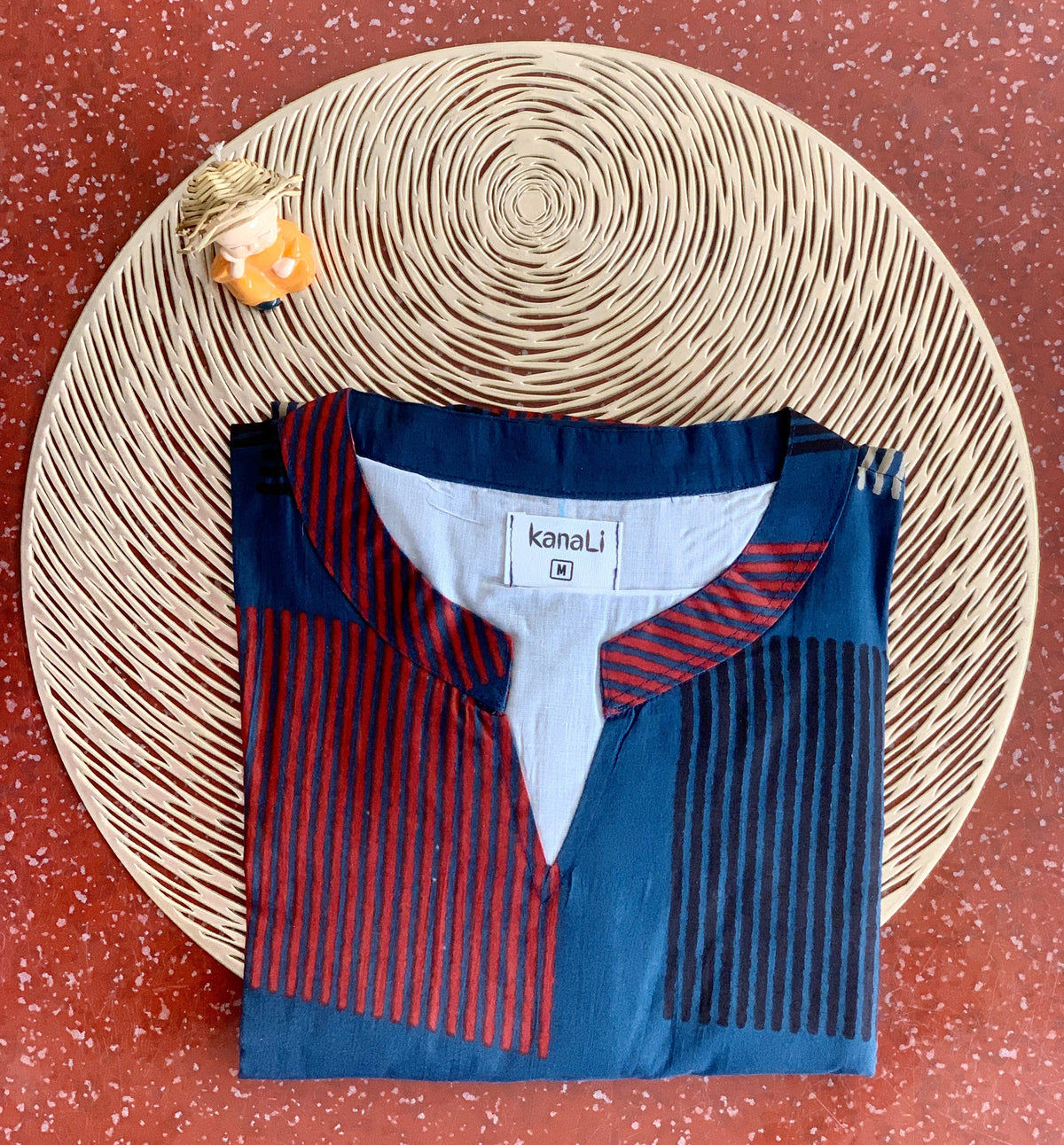 Navy Ruby stripey - Maxi