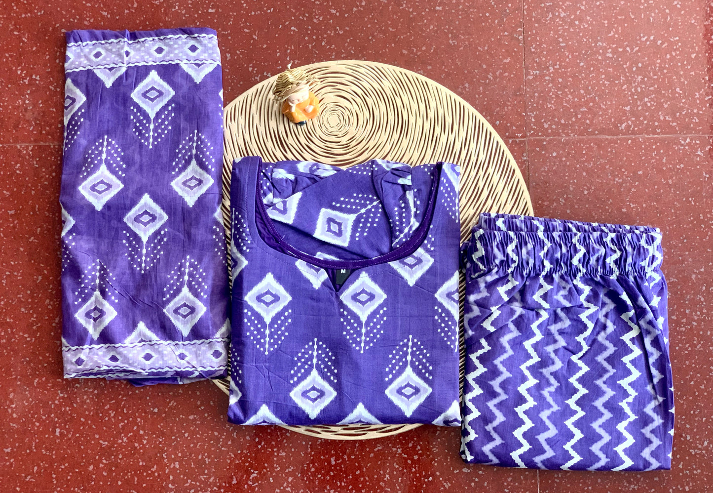 Lavender prism - Salwar suit set
