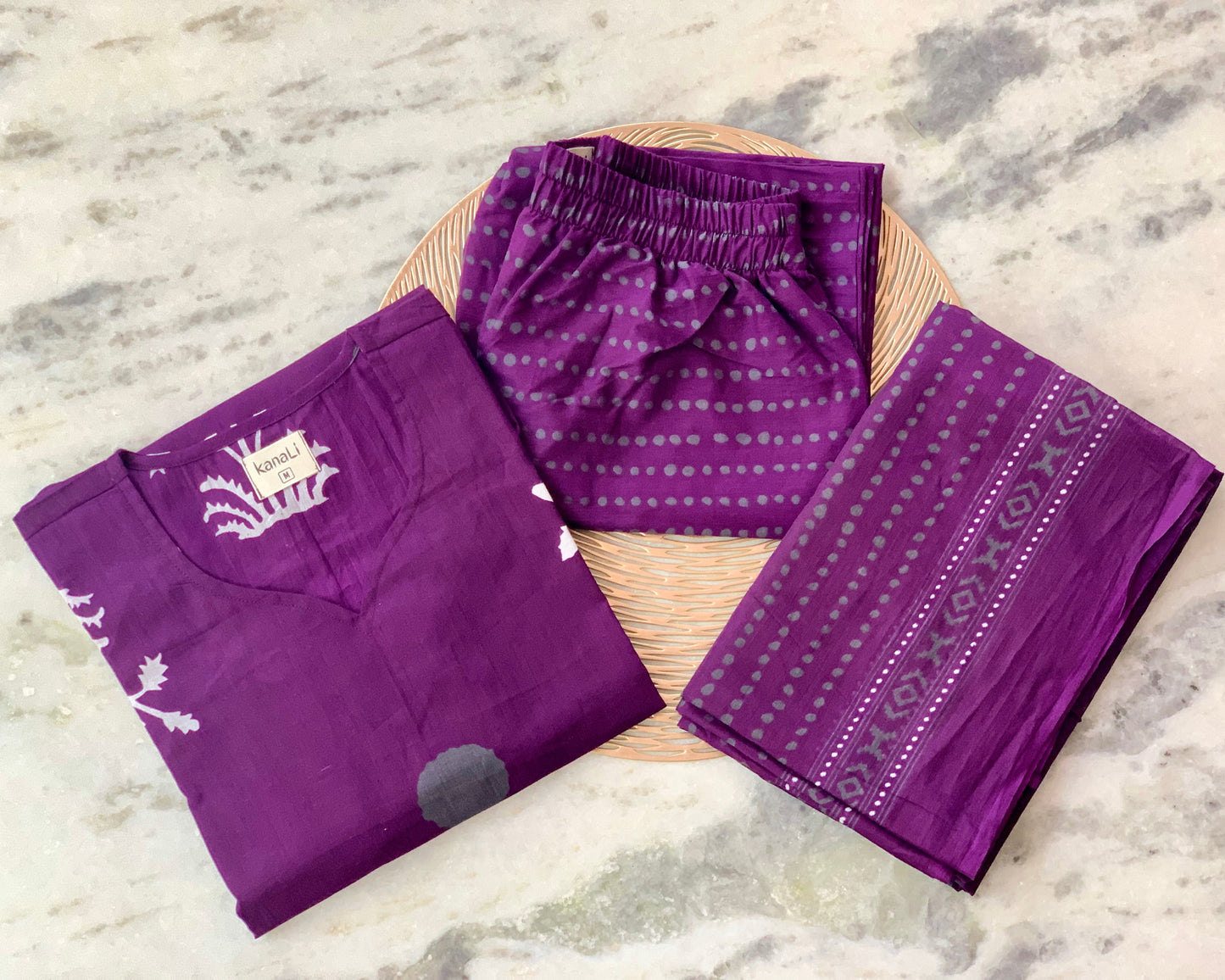 Pretty Purple - Salwar suit set