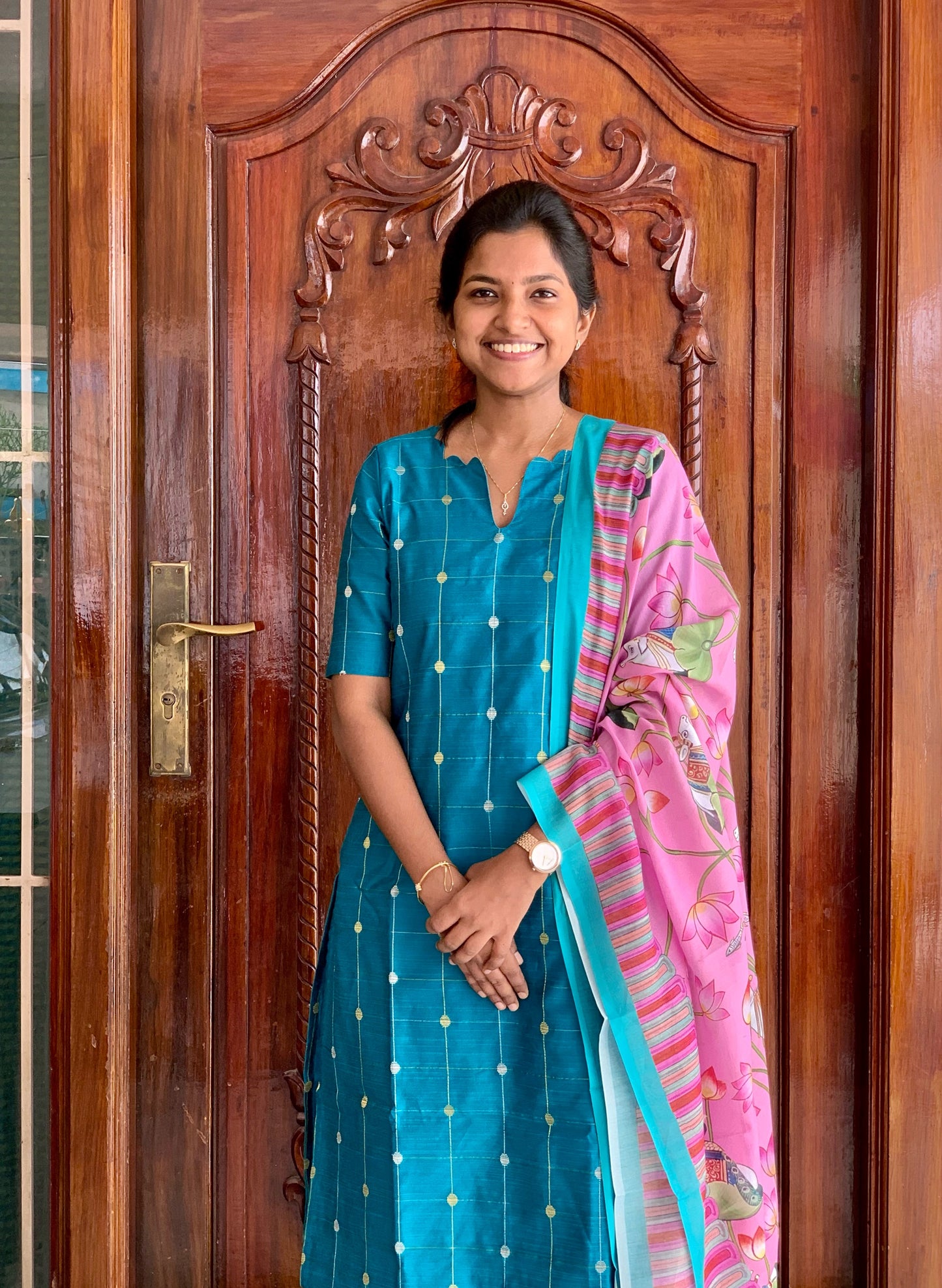 Mystical Garden - Ethnic suit set