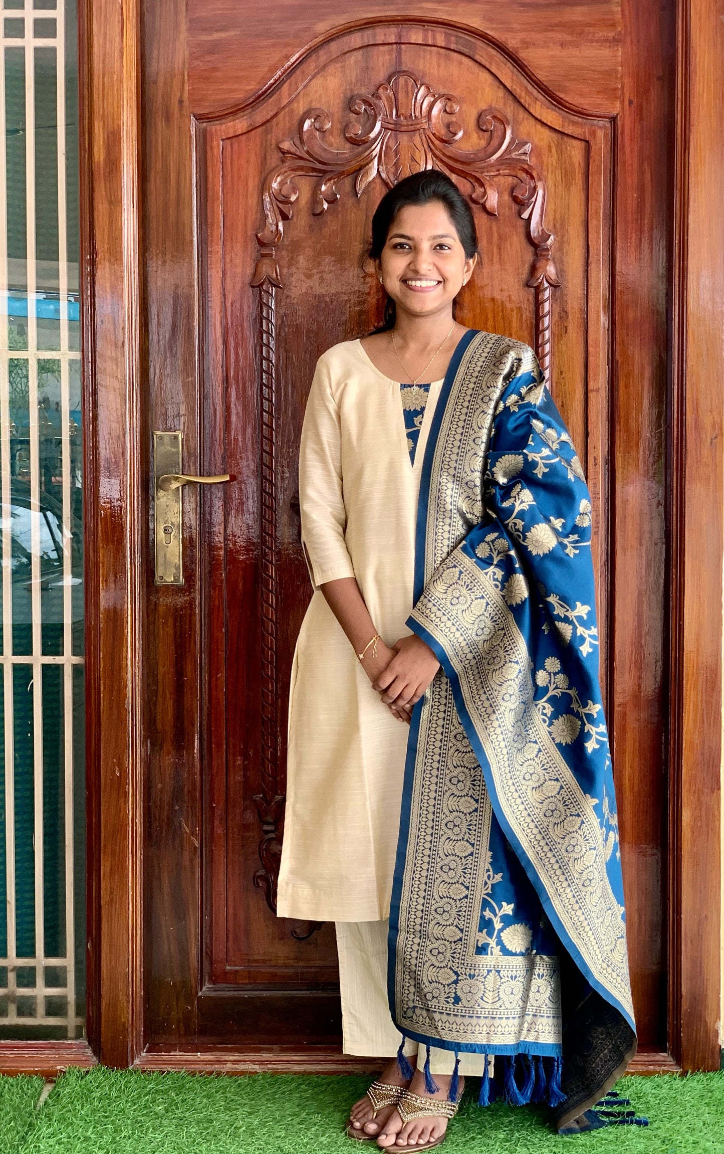 Ivory Elegance - Ethnic suit set