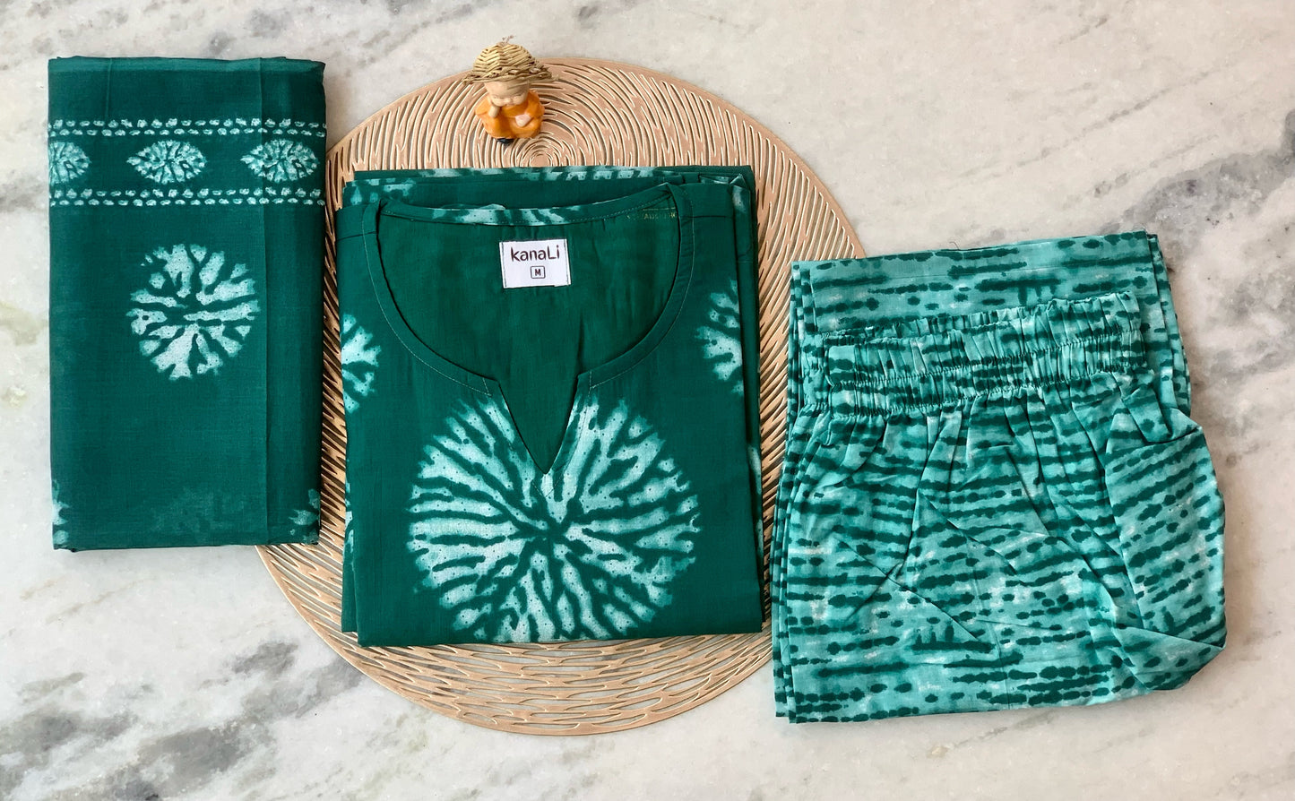 Emerald fern - ⁠Salwar suit set