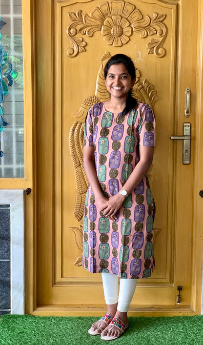 Plum petal - Kurti