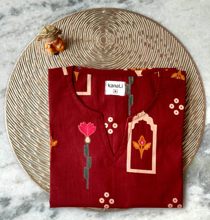 Mughal petal - Kurti