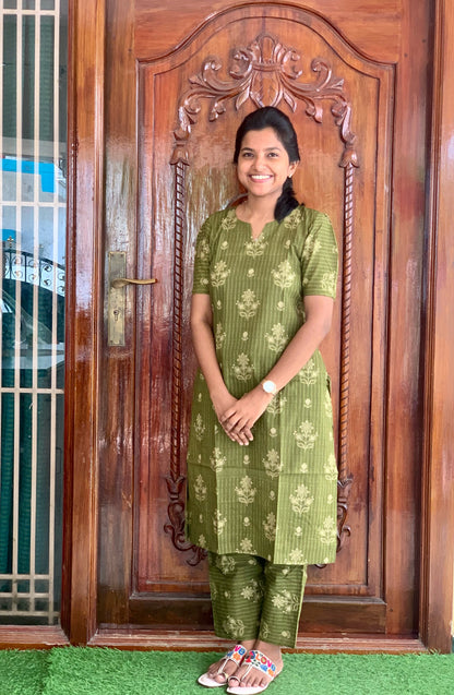 Olive green - Co-ord