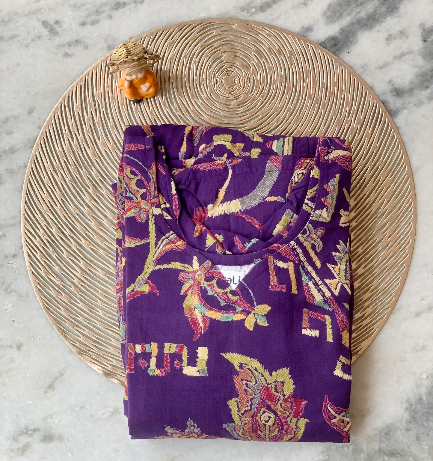 Purple poetry - Maxi