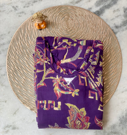 Purple poetry - Maxi