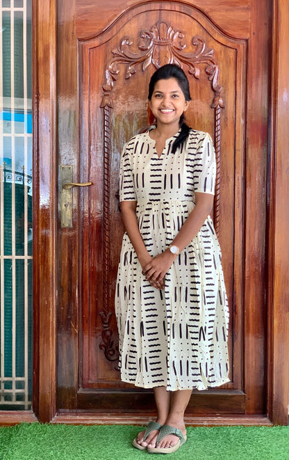 White kolam - Maxi