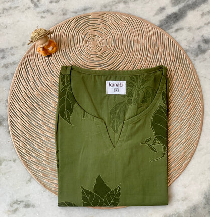 Forest green - Kurti