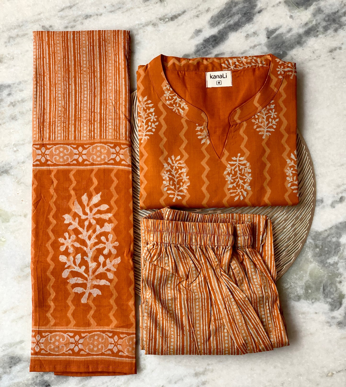 Rust radiance  - ⁠Salwar suit set