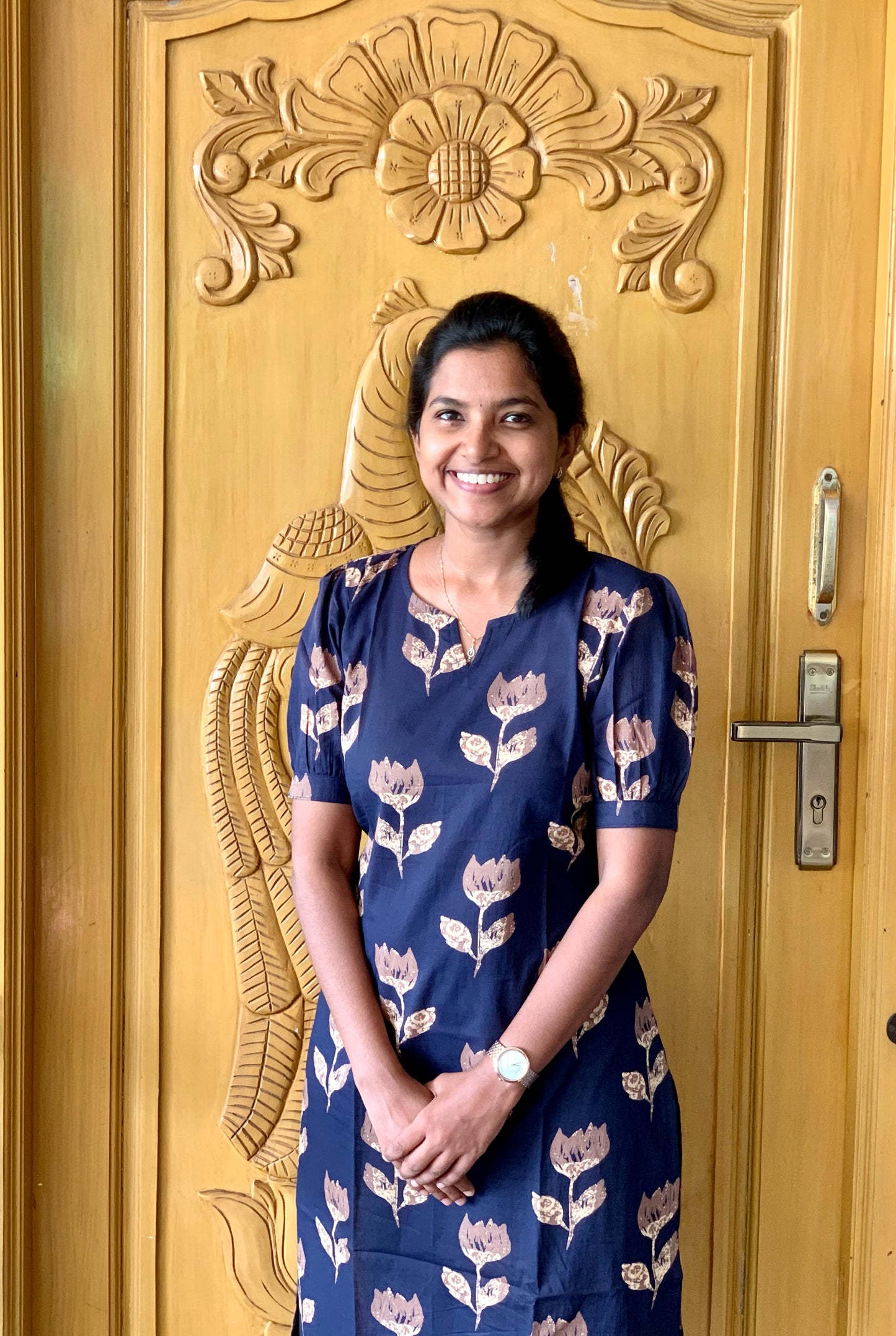 Indigo tulip - Kurti
