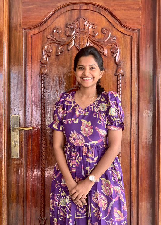 Purple poetry - Maxi