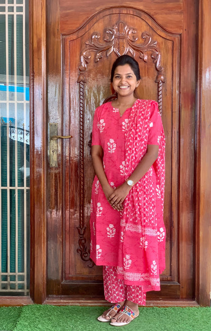 Rose wave - ⁠Salwar suit set