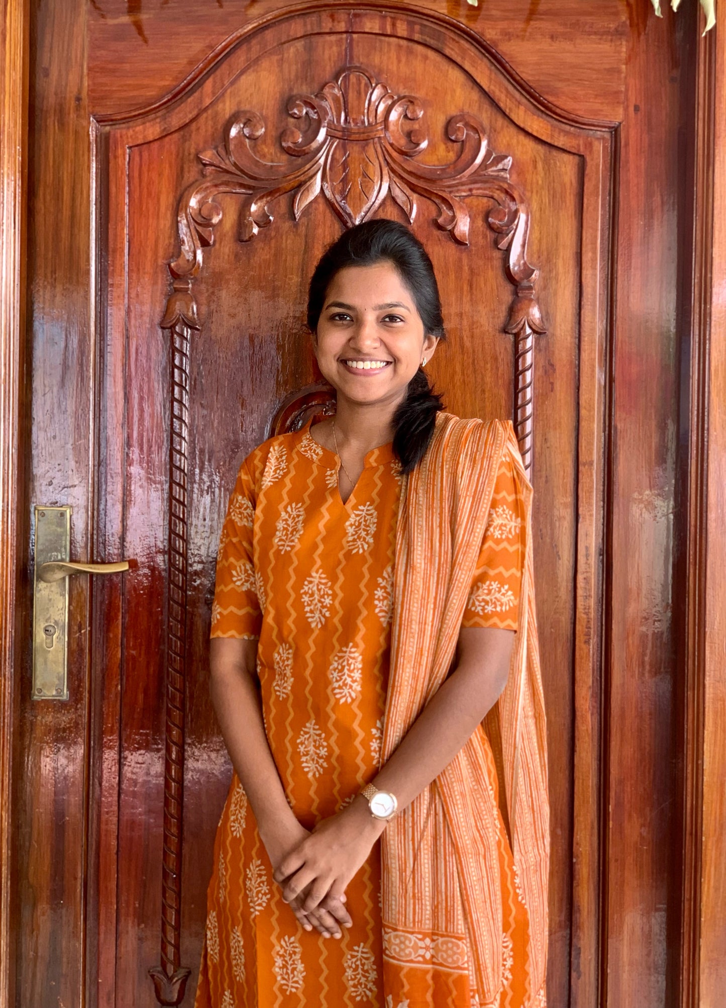 Rust radiance  - ⁠Salwar suit set