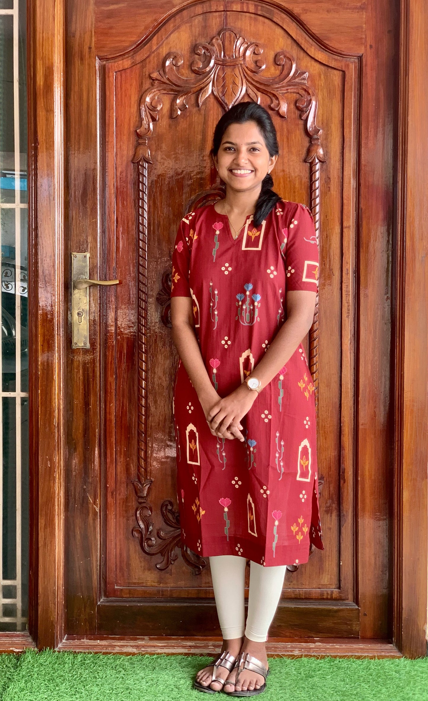 Mughal petal - Kurti