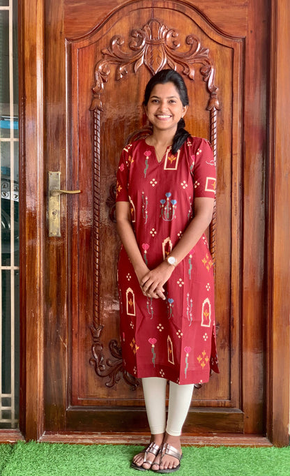 Mughal petal - Kurti