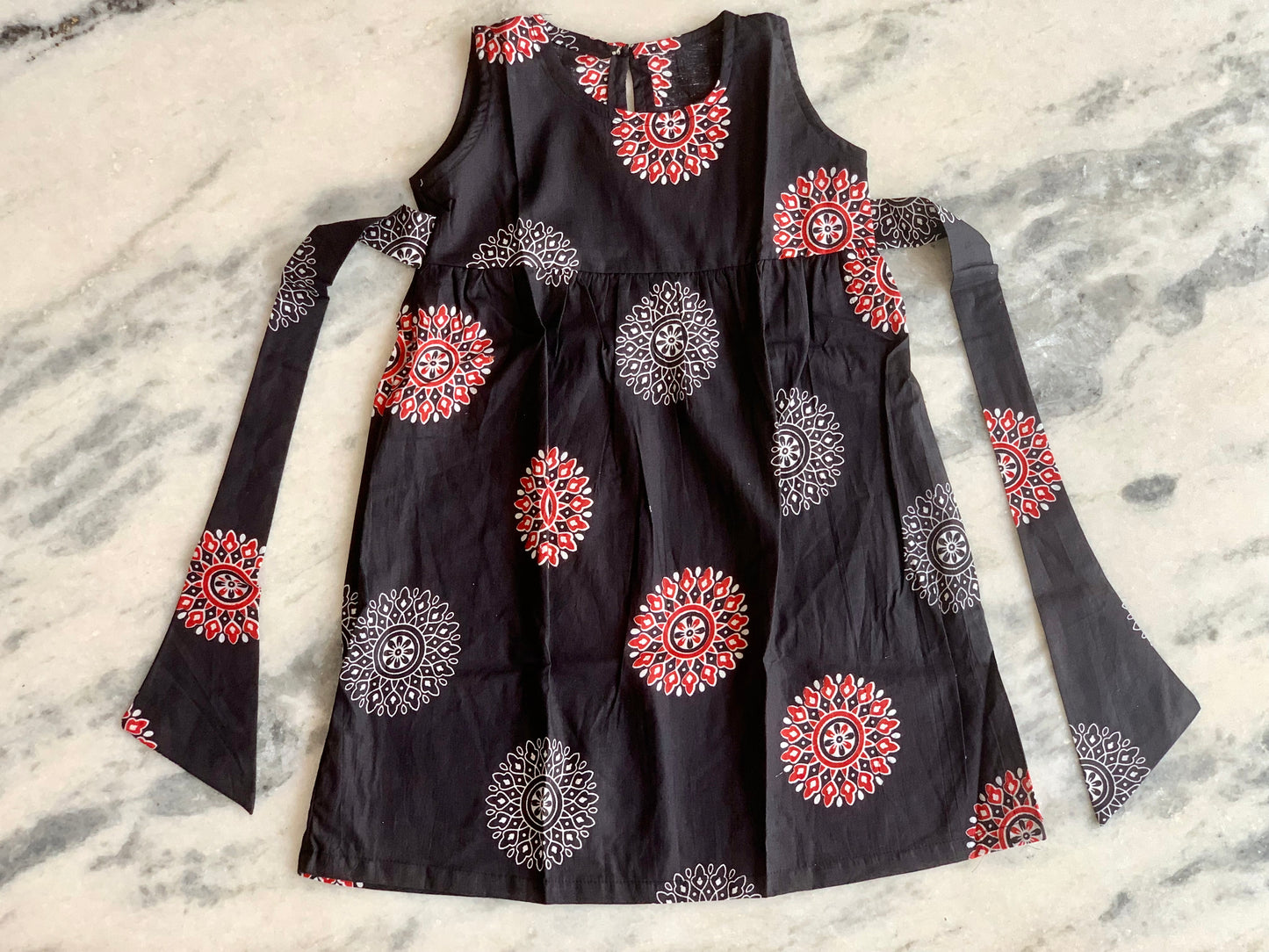 Black chakra - Girl Frock