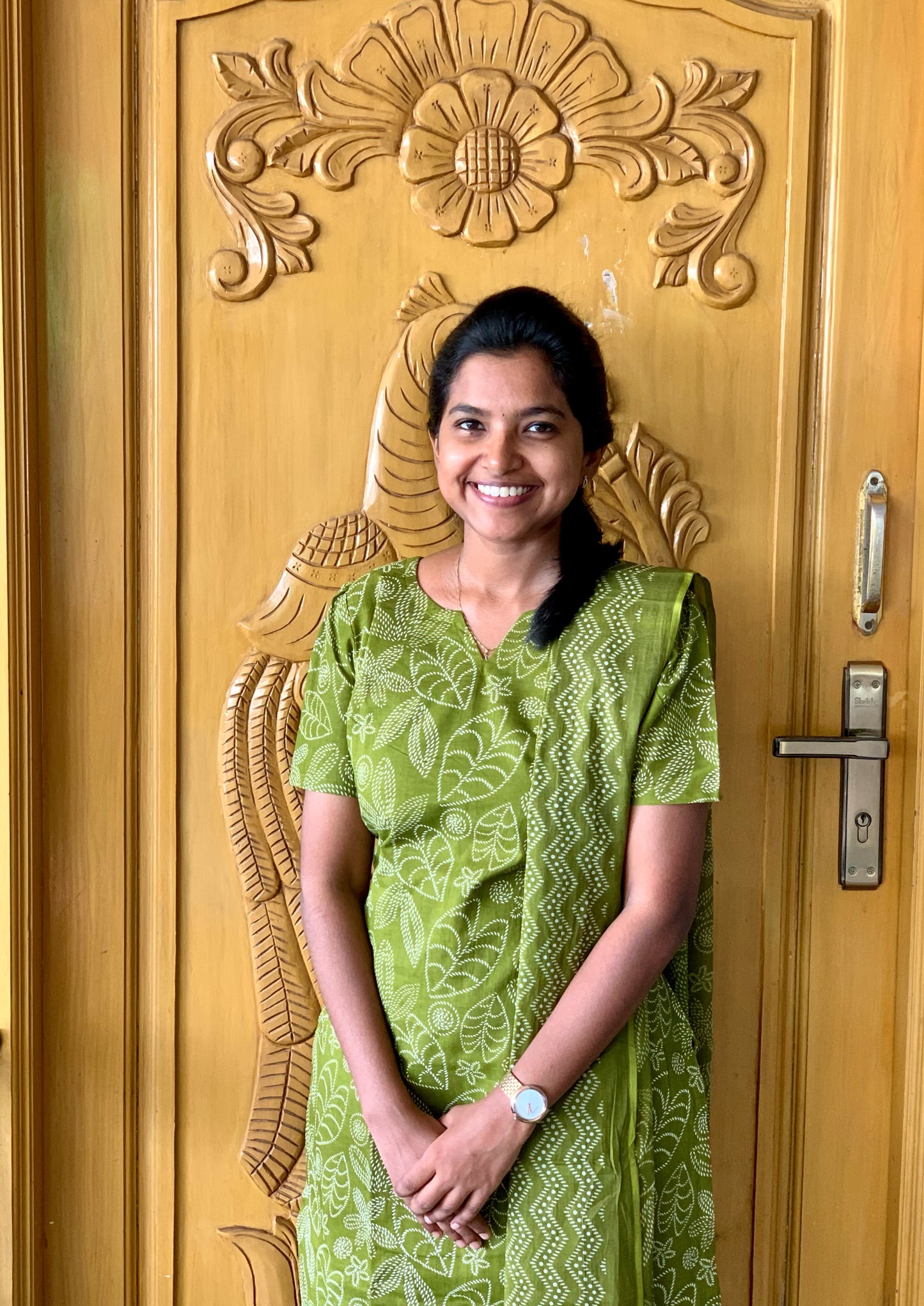 Olive fern - ⁠Salwar suit set