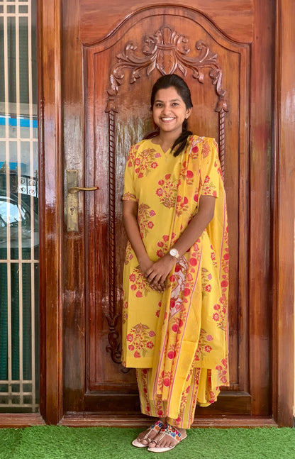 Marigold - ⁠Salwar suit set