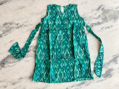 Sea green - Girl Frock