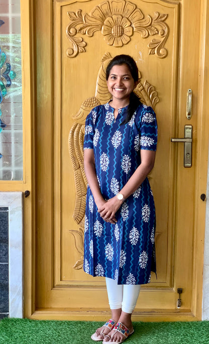 Blue rhythm - Kurti