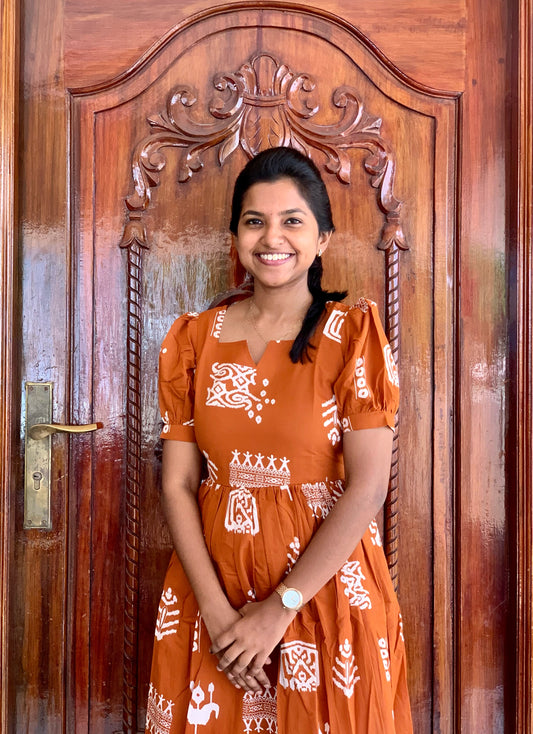 Rust orange - Maxi