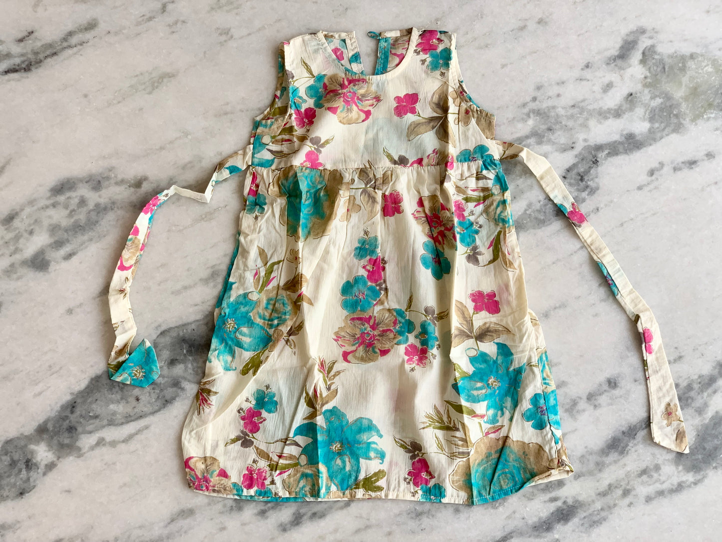 Creamy delight- Girl Frock