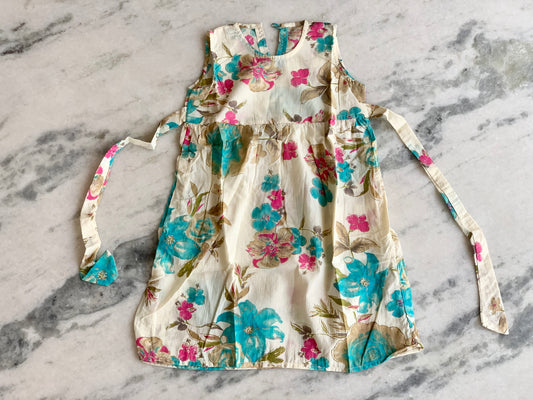 Creamy delight- Girl Frock