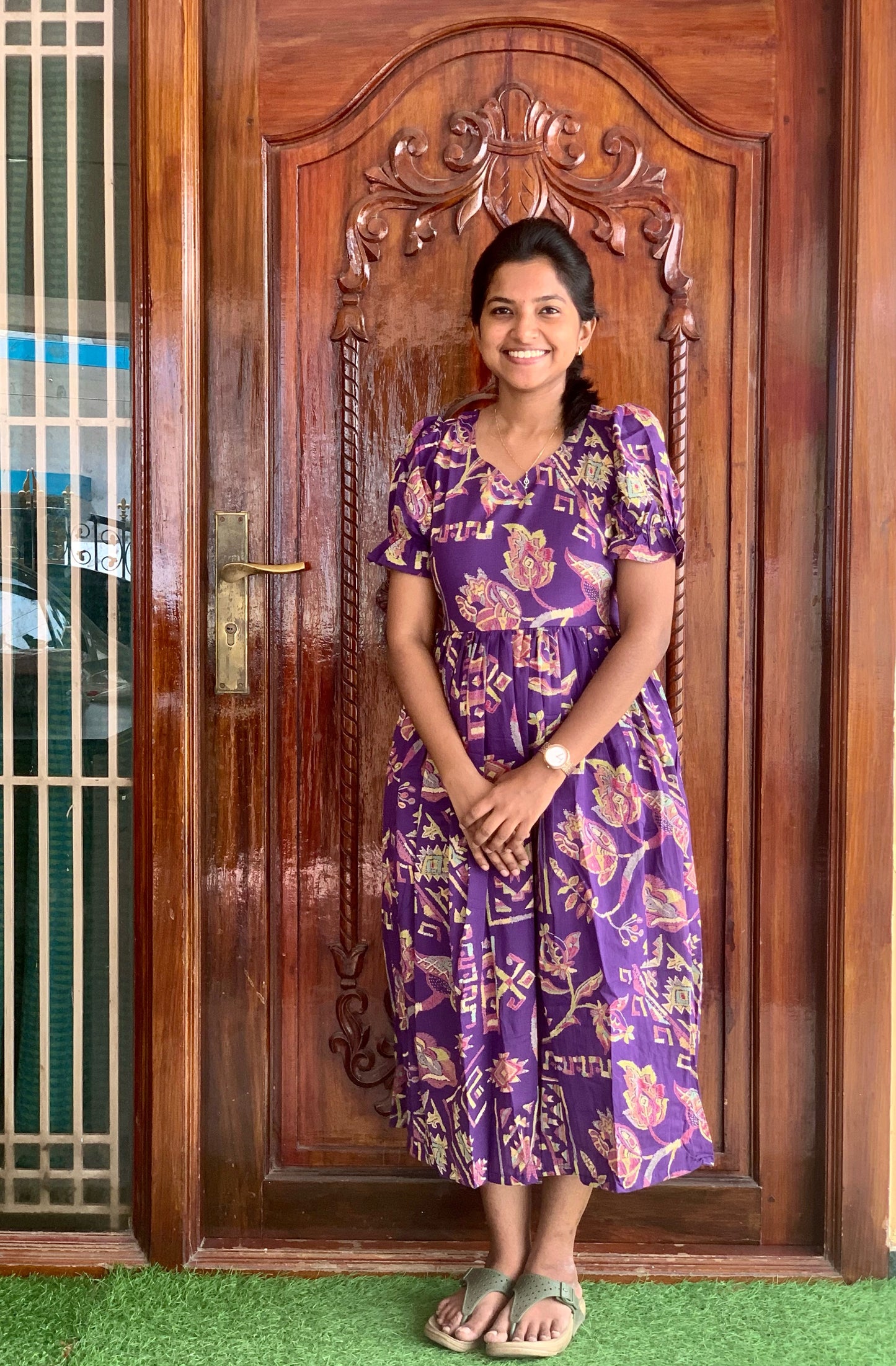 Purple poetry - Maxi