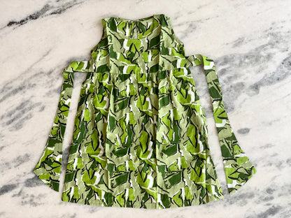 Green marble - Baby Frock