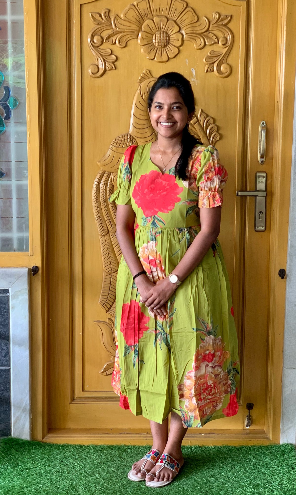 Gulmohar green - Maxi