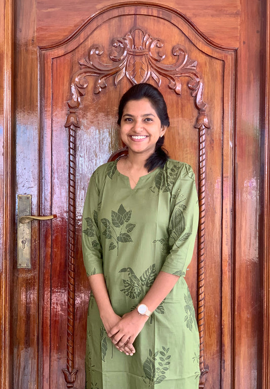 Forest green - Kurti