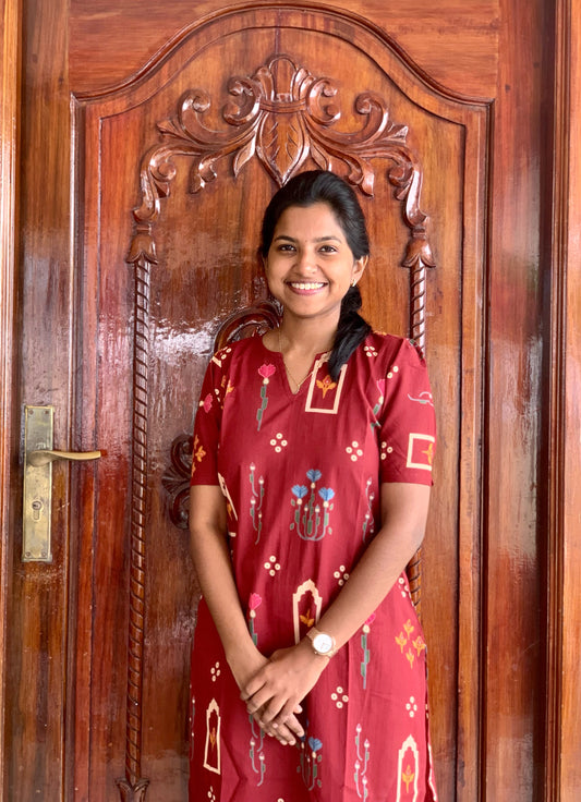 Mughal petal - Kurti