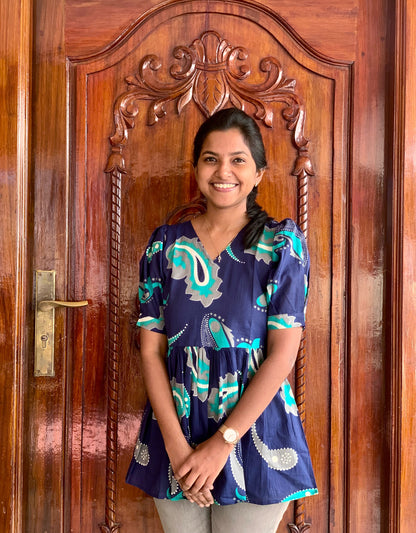 Heritage teal - Short Tops