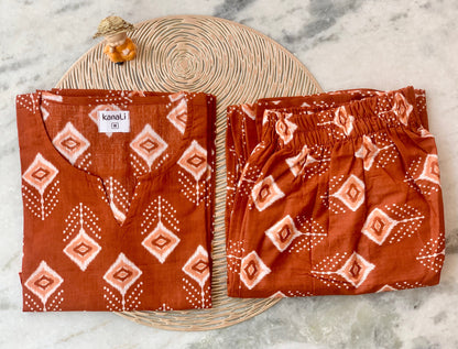 Rust Orange - Co-ord