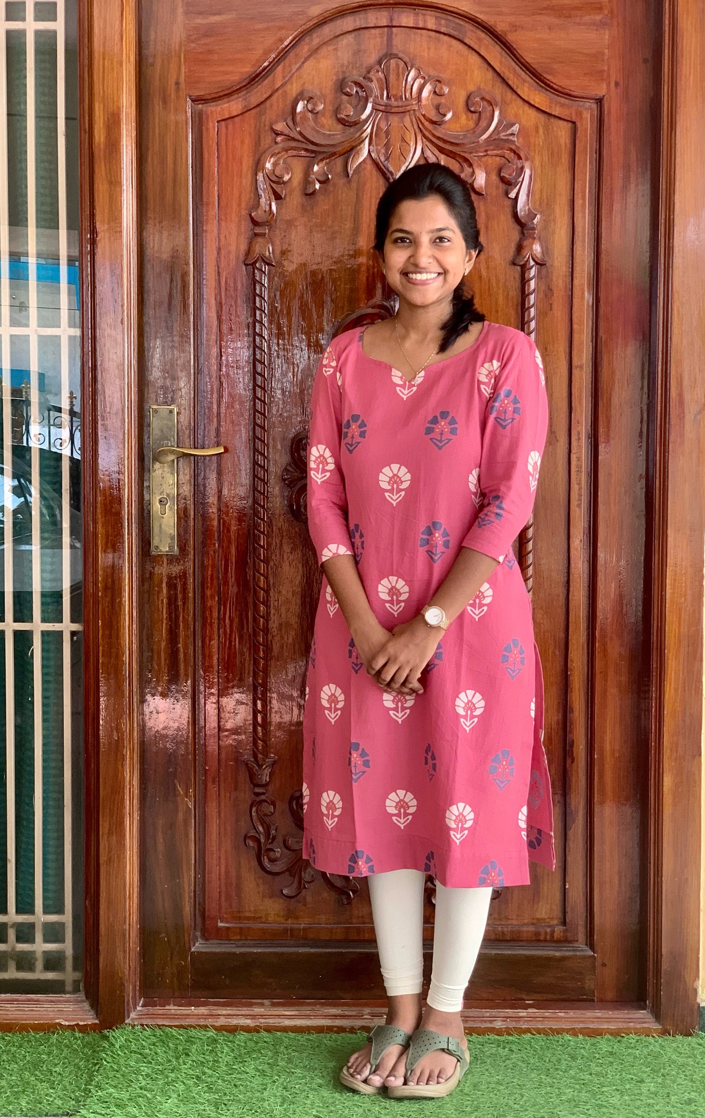 Pretty pink - Kurti