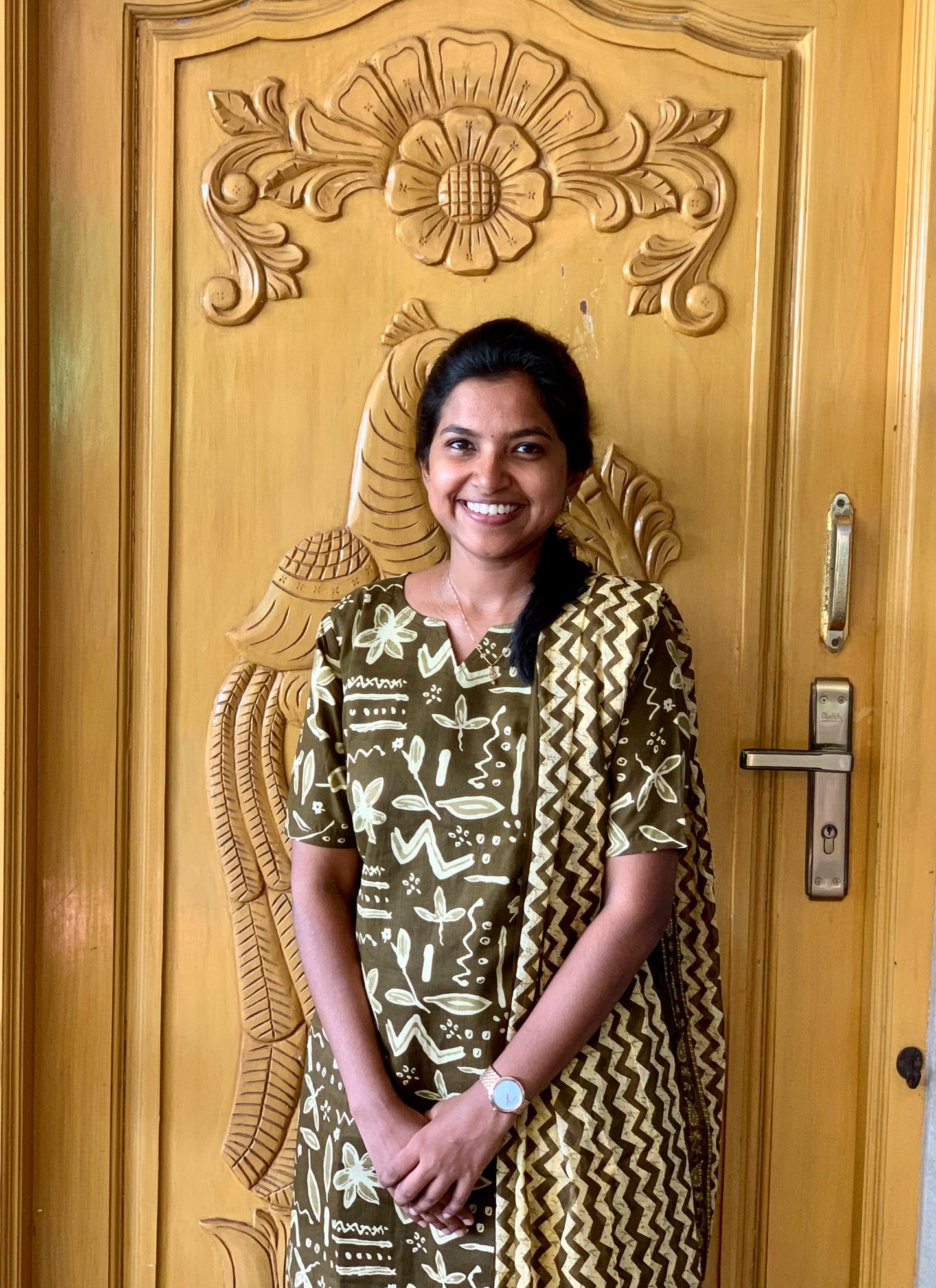 Earthy Olive - ⁠Salwar suit set