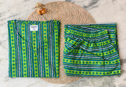 Green stripey - Co-ord