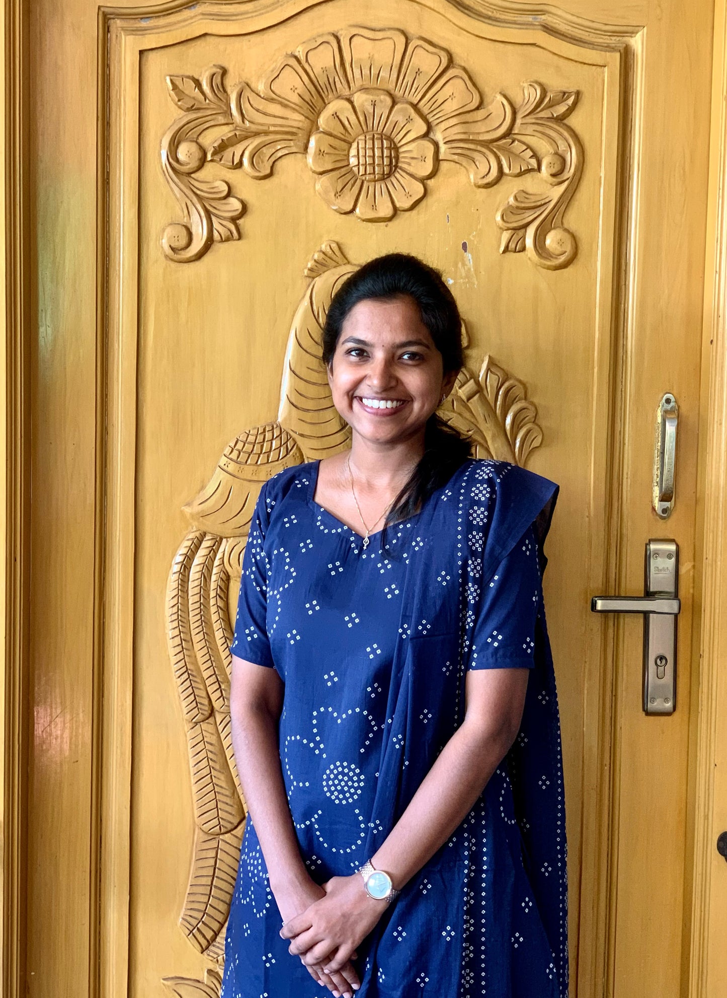 Deep indigo - ⁠Salwar suit set