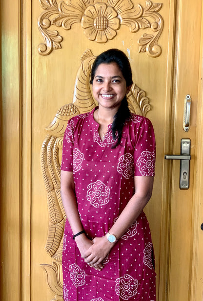 Wine bandhini - Co-ord
