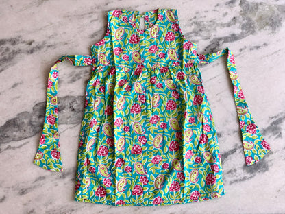 Aqua green - Girl Frock
