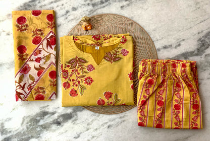 Marigold - ⁠Salwar suit set