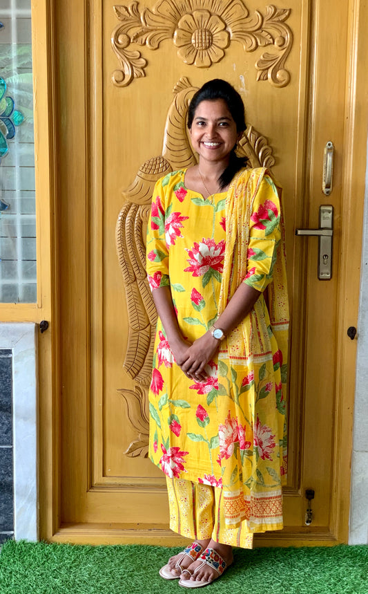 Haldi Lilly - ⁠Salwar suit set