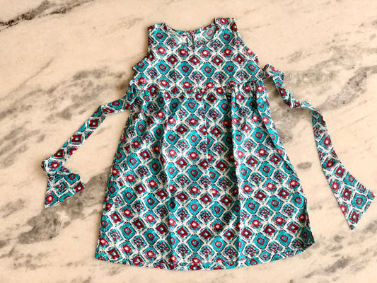 Sky blue - Girl Frock