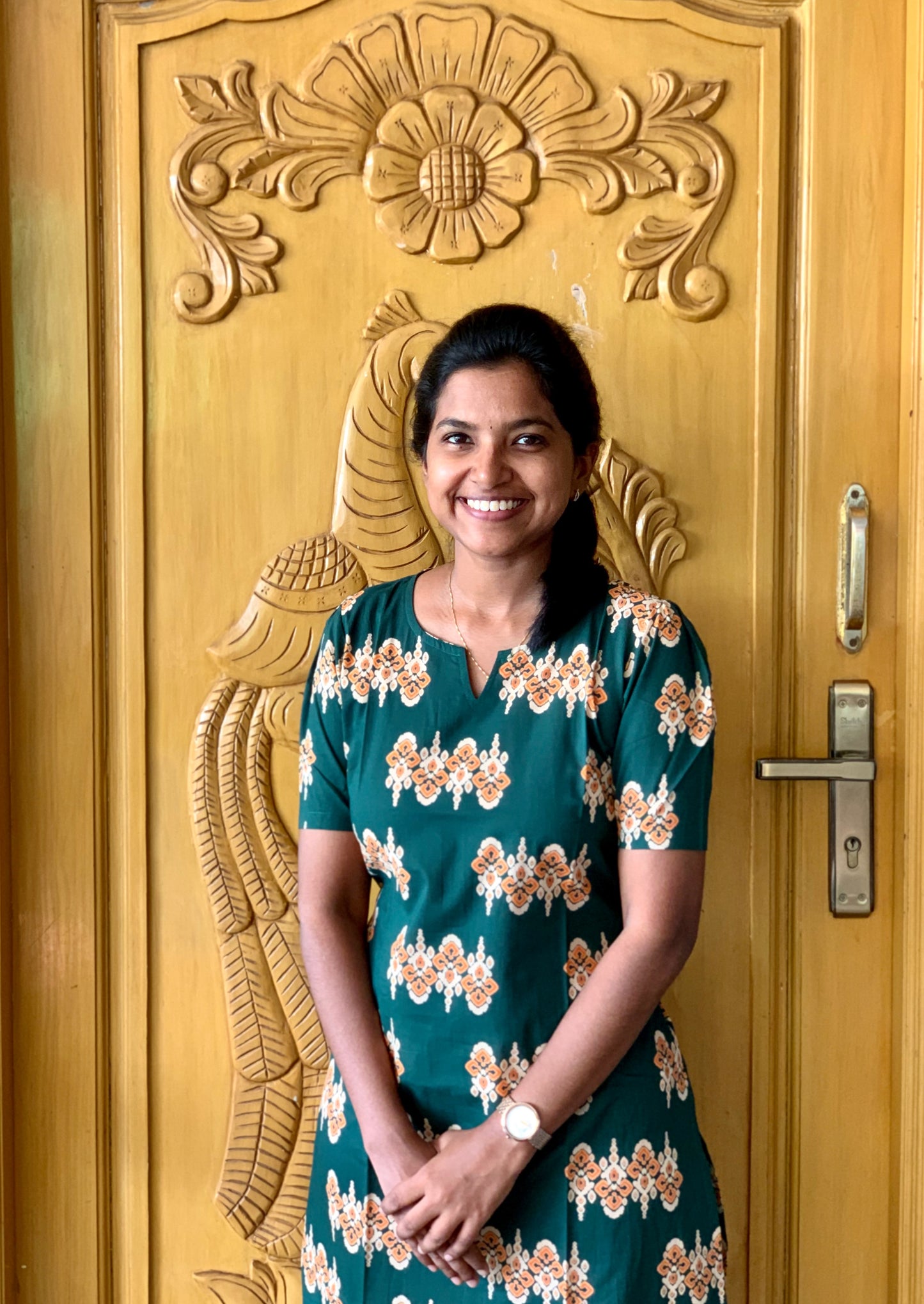 Teal green - Kurti