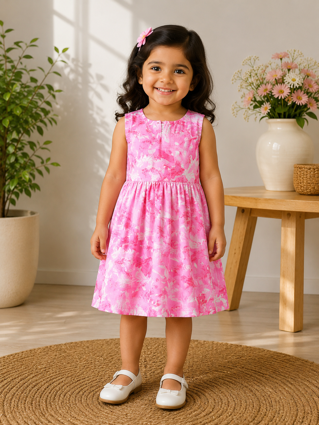Baby pink - Baby Frock