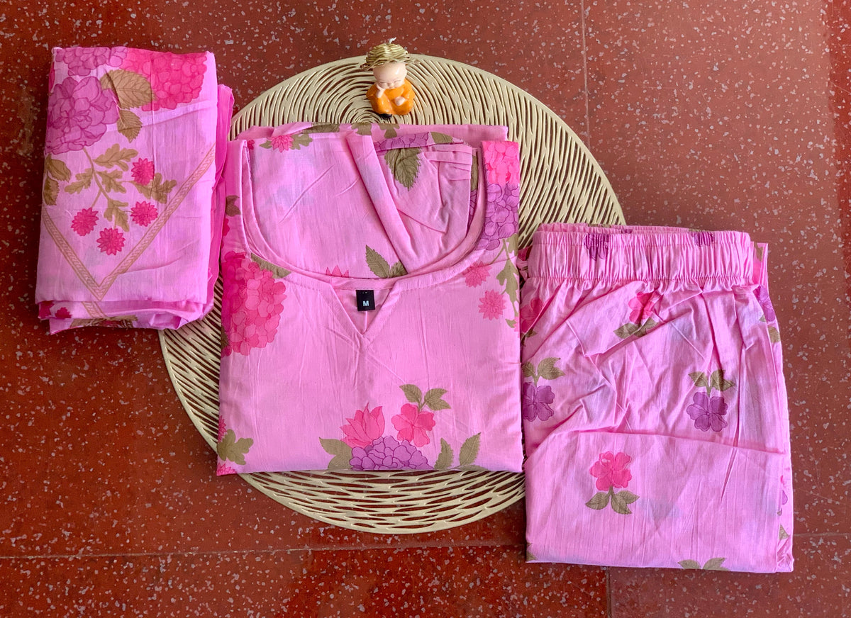 Gulabi grace - ⁠Salwar suit set
